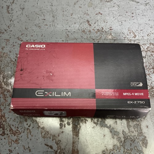 Casio exilim z750 2mp - exilim, 7,2mp