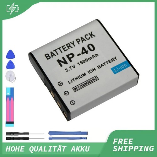 Batteria np40 per - np-40,